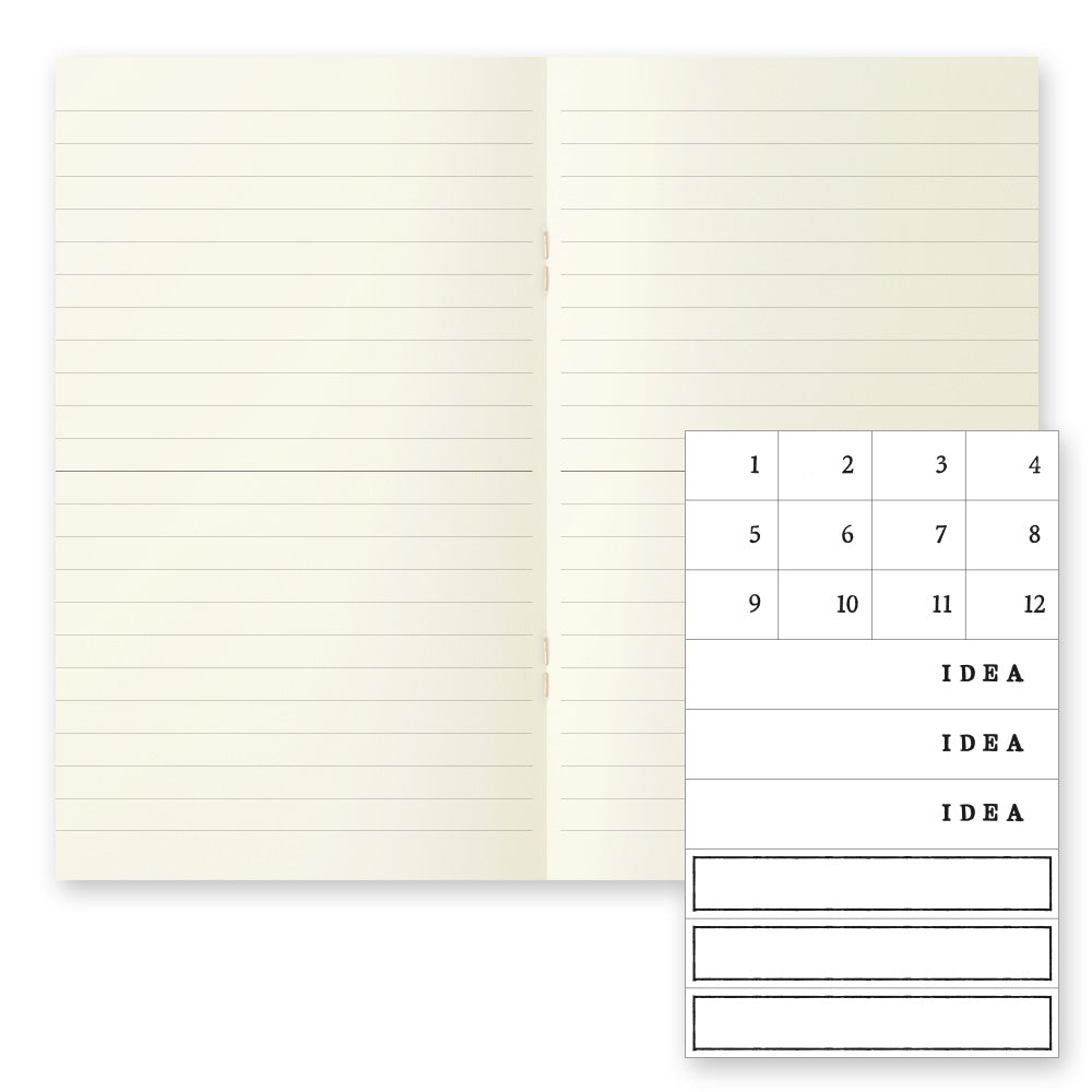 Midori MD Notebook Light 3-pack B6 (slim)
