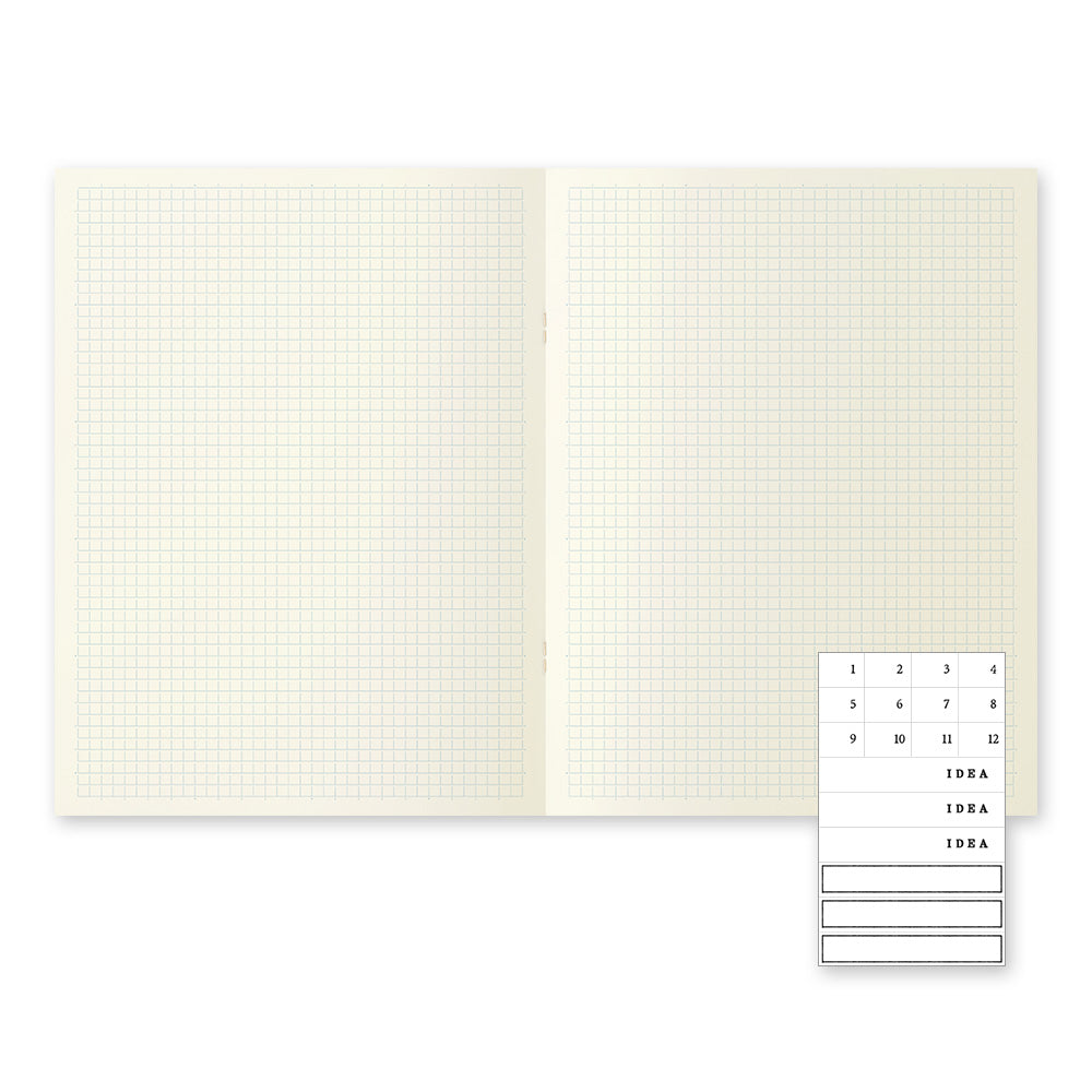 Midori MD Notebook Light 3-pack A4 Variant W210 x H275