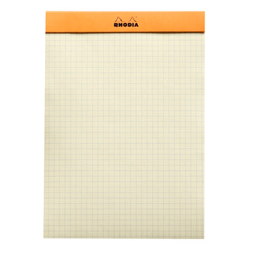 Rhodia Pad No16 A5 Grid Yellow