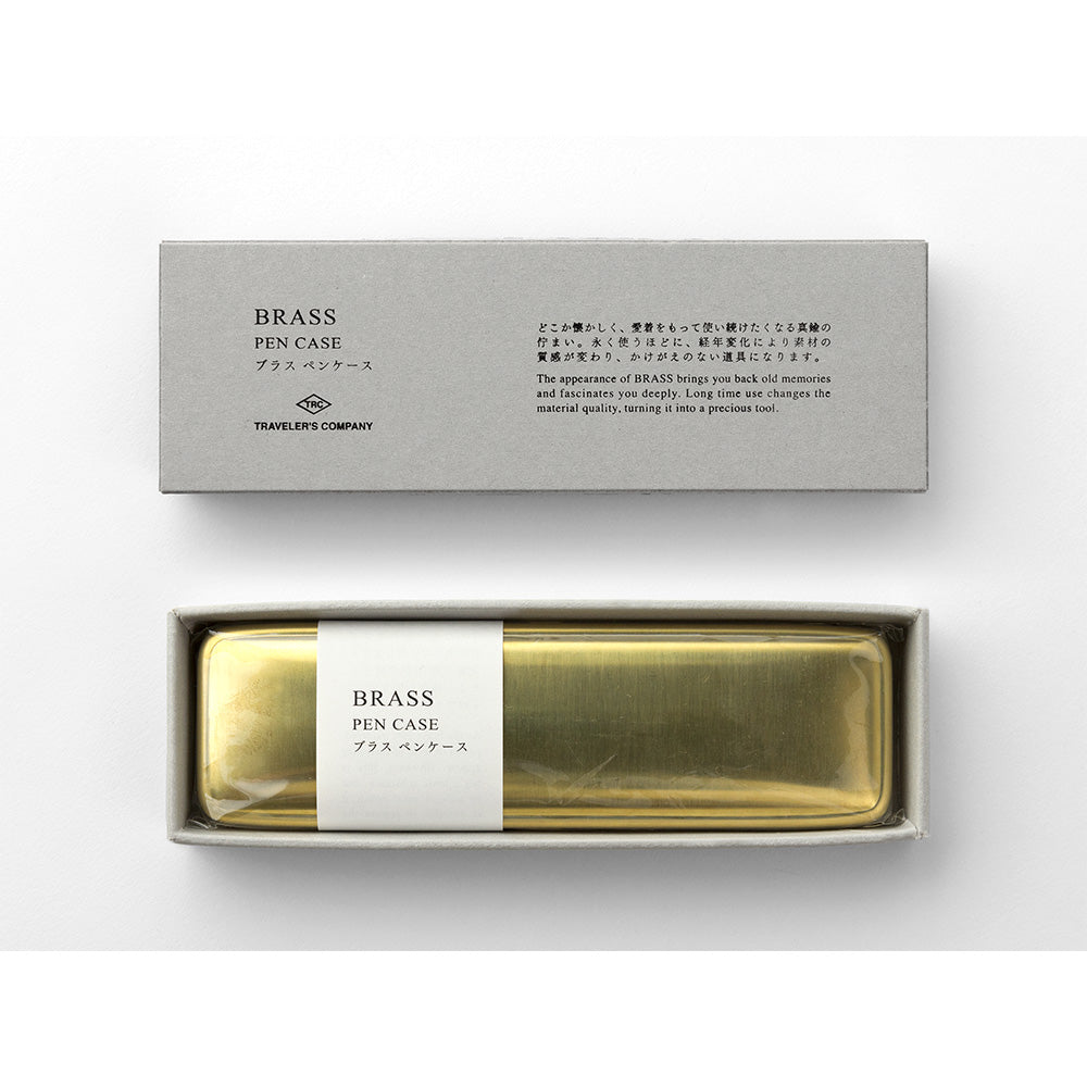 TRC BRASS Pen Case Solid Brass