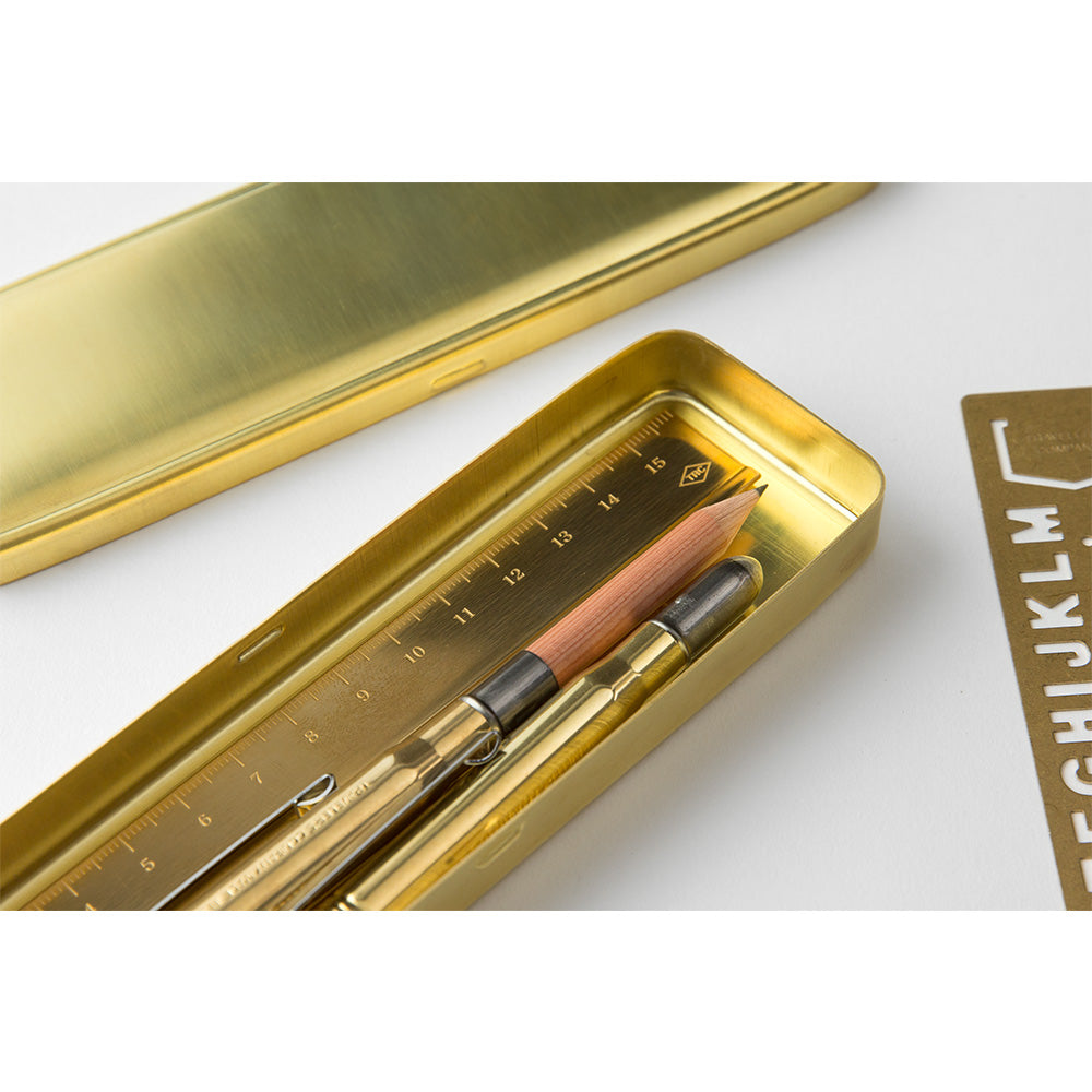 TRC BRASS Pen Case Solid Brass