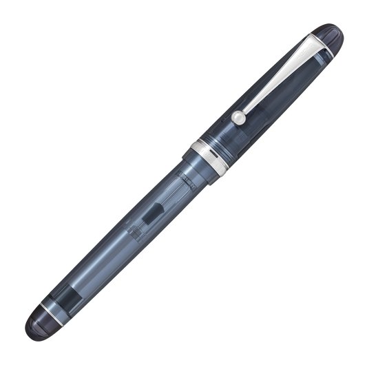 Pilot Custom 74 Fountain Pen Tinted Blue Black 14K, EF
