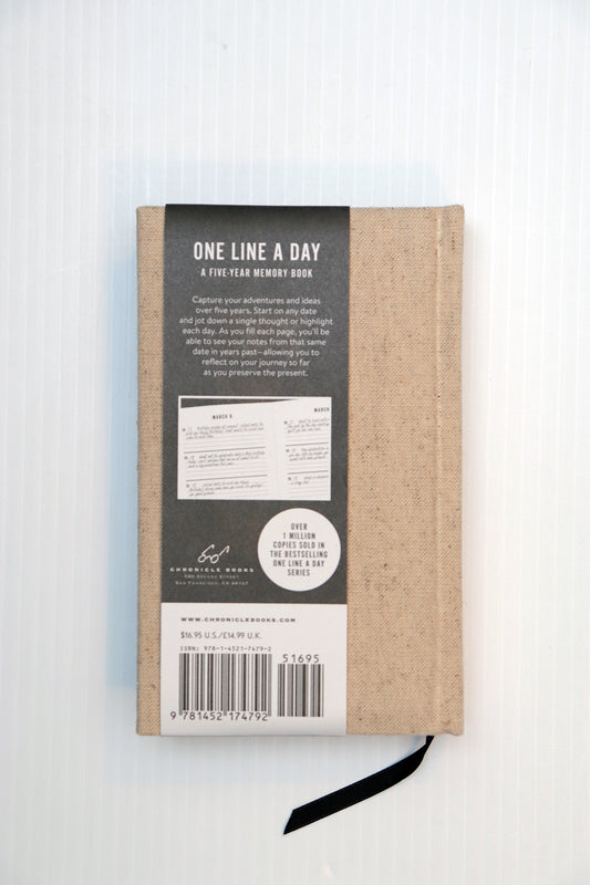 Raincoast/ One Line a Day Memory Book