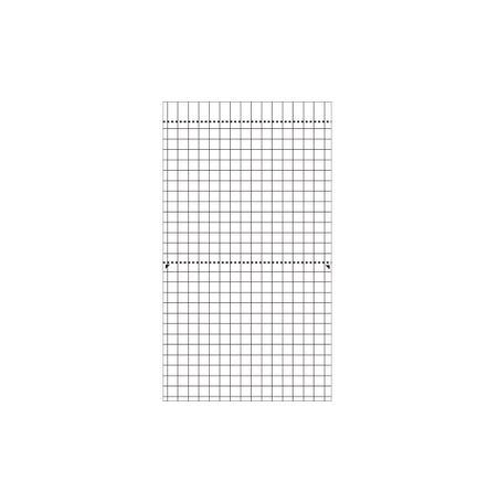 Mnemosyne N177A Memo Pad 100x180 Grid (S)