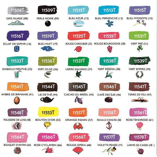 Herbin Ink Cartridges, Box of – Take Note Pens Stationery