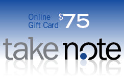 Take Note Online Gift Card