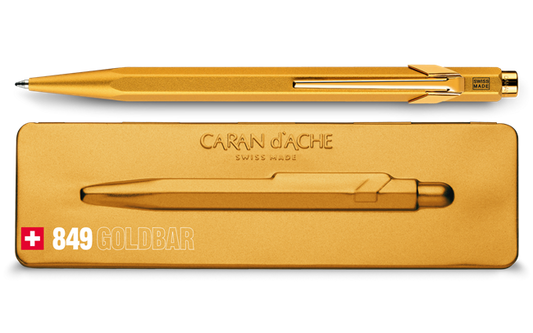 Caran D’Ache 849 Gold Bar BP