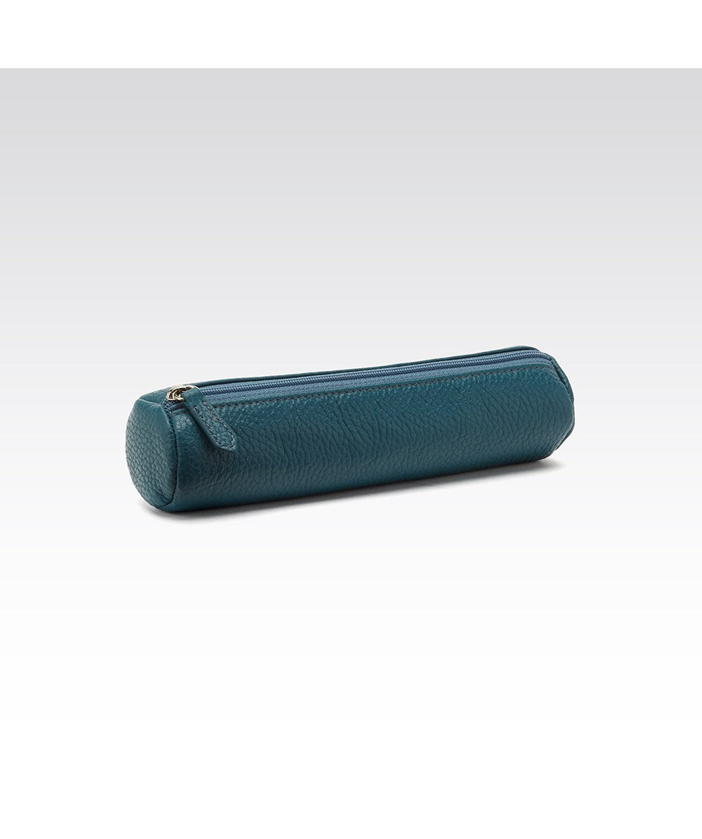 Fabriano Large Emerald Leather Pencil Case