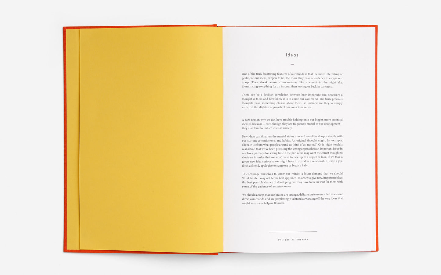 The School of Life Writing as a Therapy-Ideas Notebook
