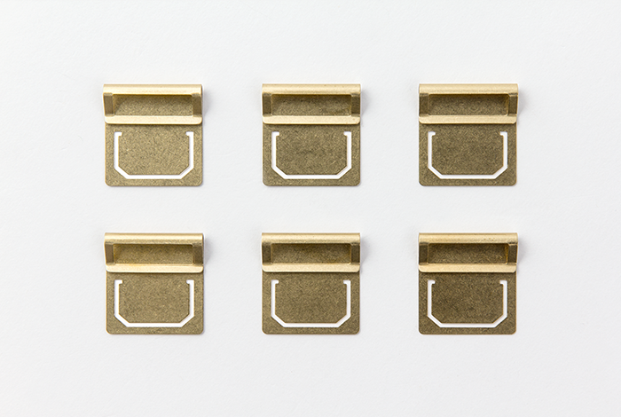 TRC Brass Index Clips