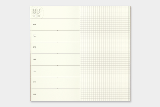 019 TRAVELER'S Free Diary Refill (R) (Weekly+Memo)