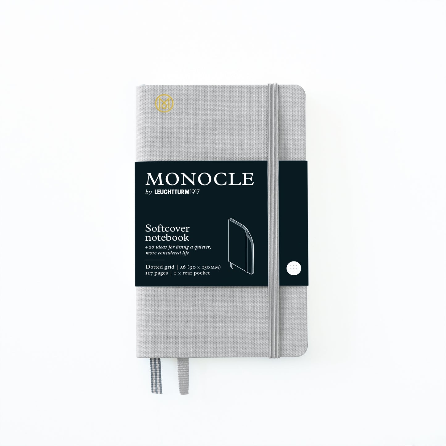 Monocle A6 Notebook Linen Softcover Dotted