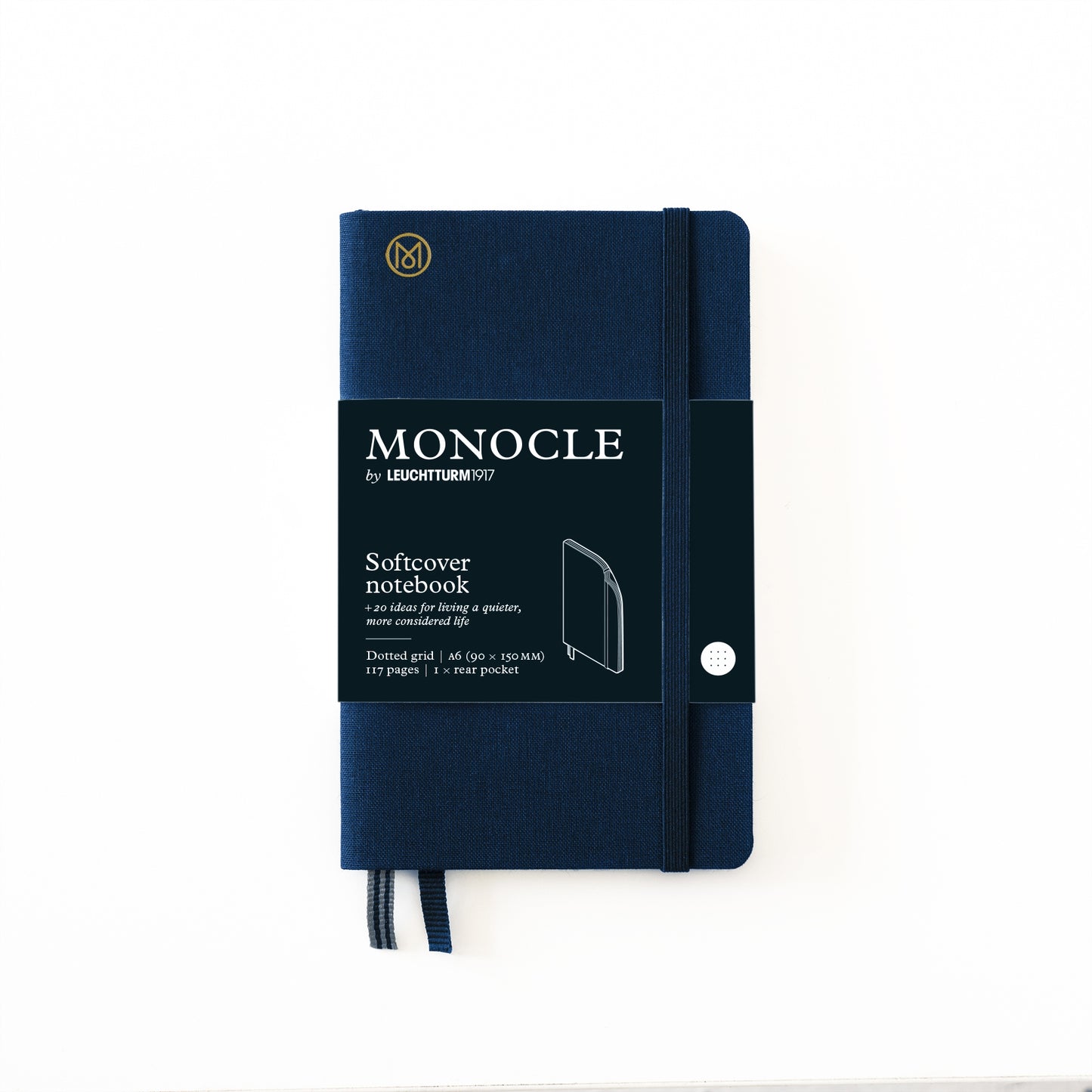 Monocle A6 Notebook Linen Softcover Dotted