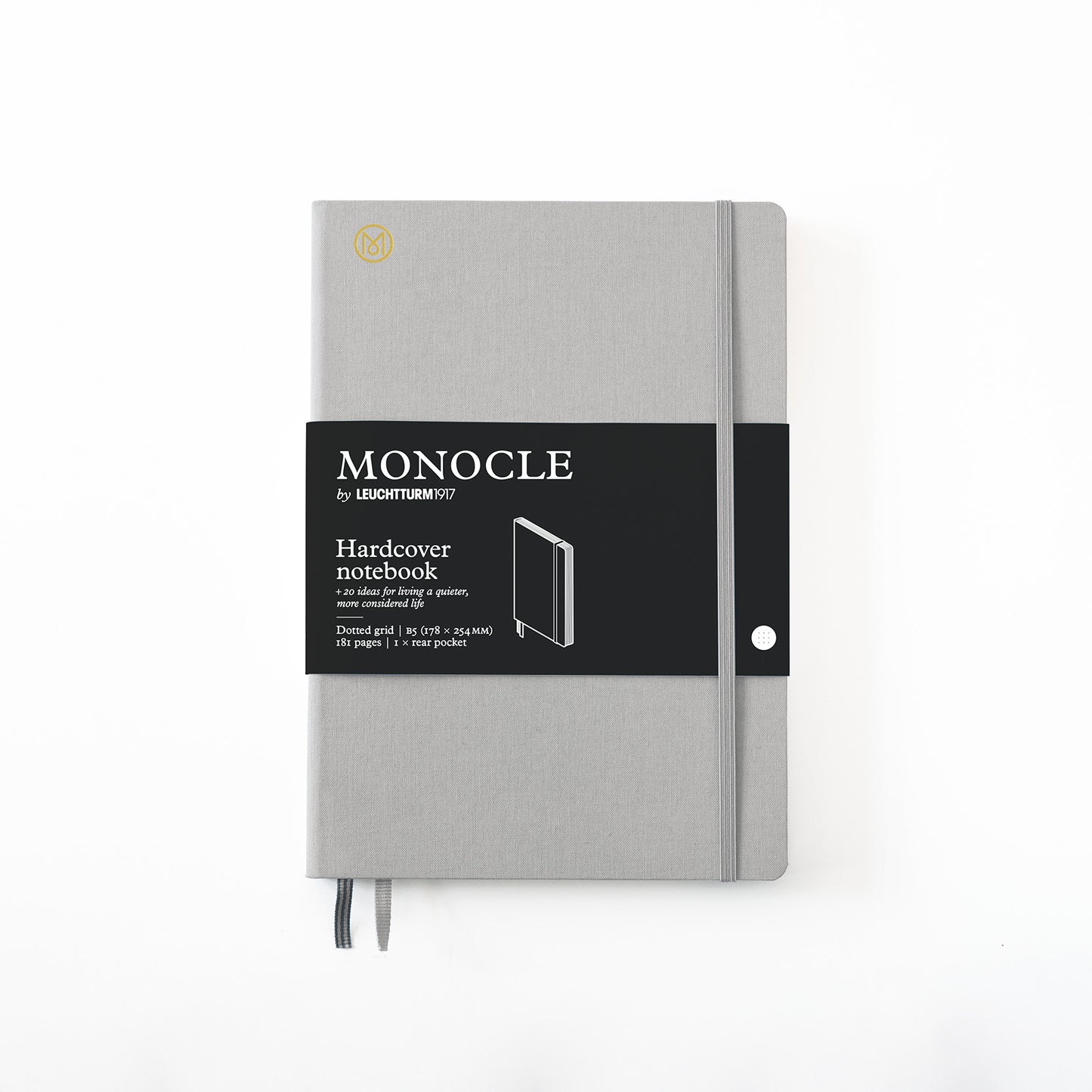Monocle B5 Notebook Linen Hardcover Dotted