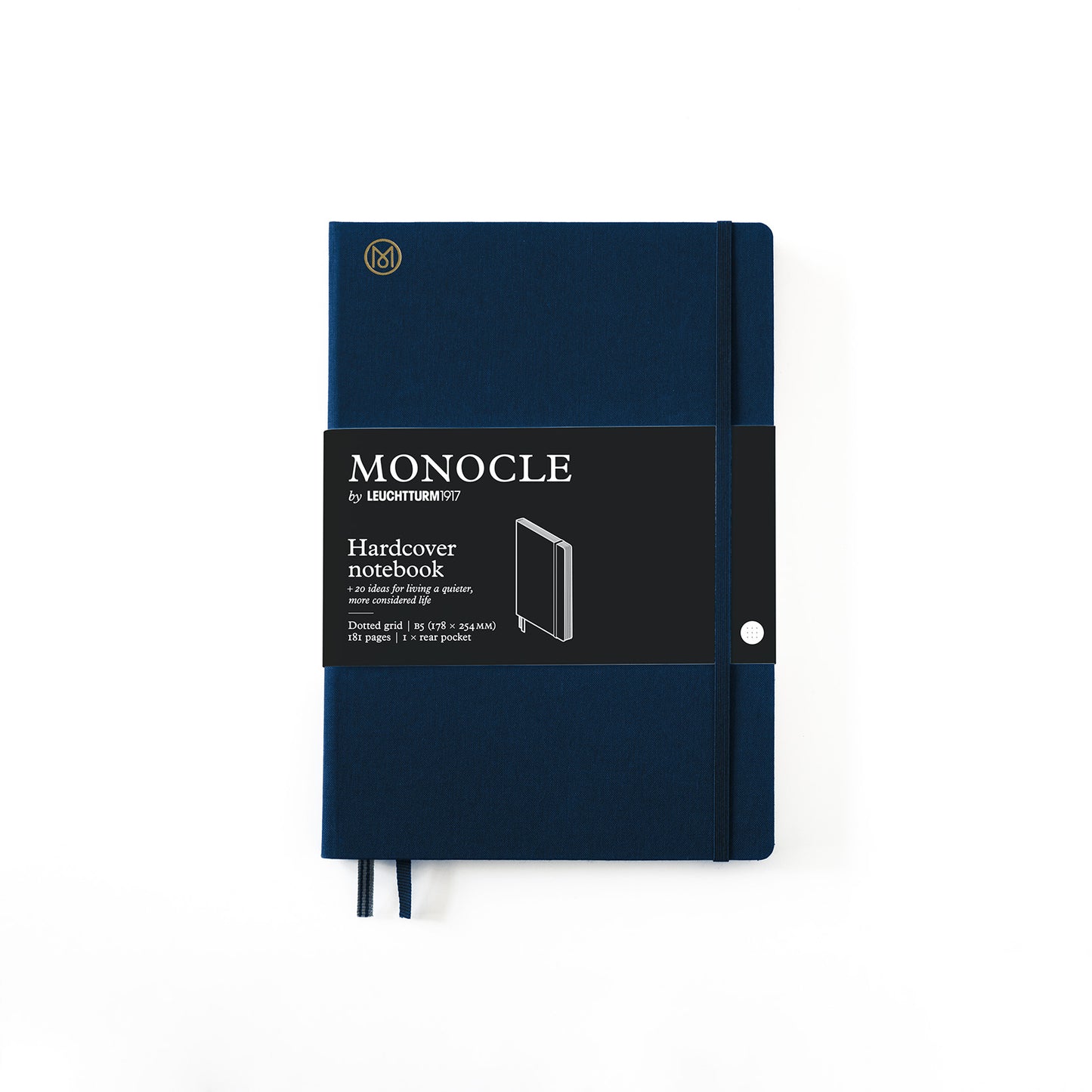Monocle B5 Notebook Linen Hardcover Dotted