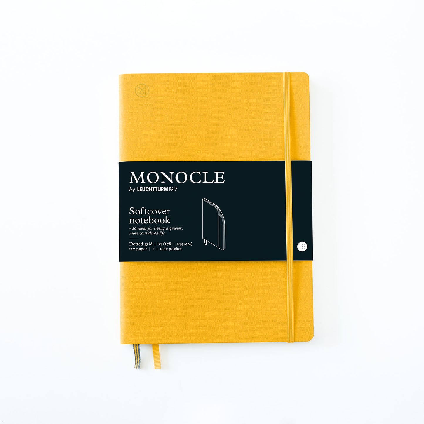 Monocle B5 Notebook Linen Softcover Dotted