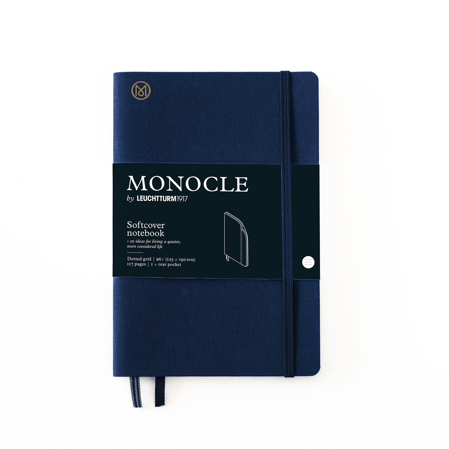 Monocle B6+ Notebook Linen Softcover Dotted