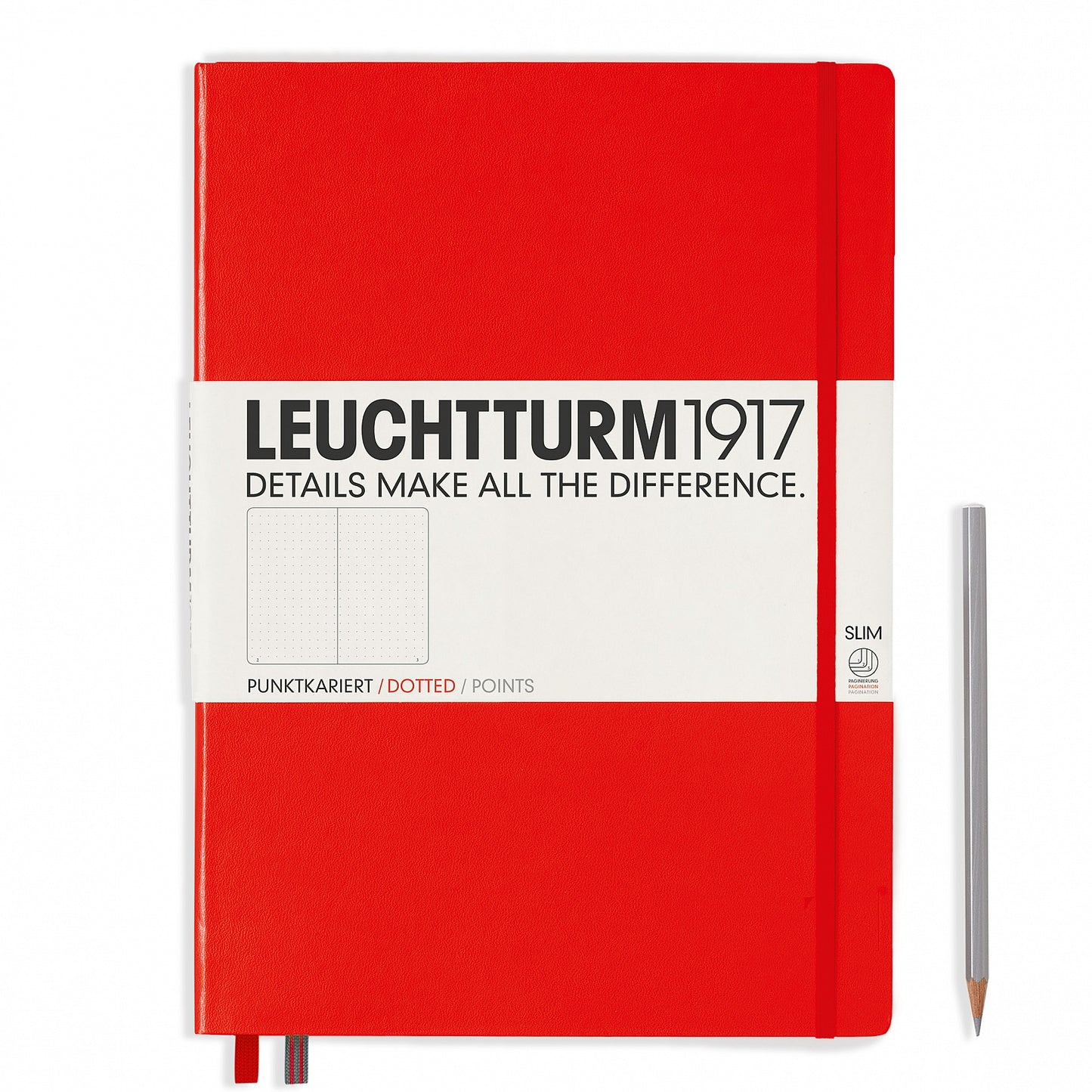 LEUCHTTURM1917 A4+ Hardcover Master Slim Notebooks
