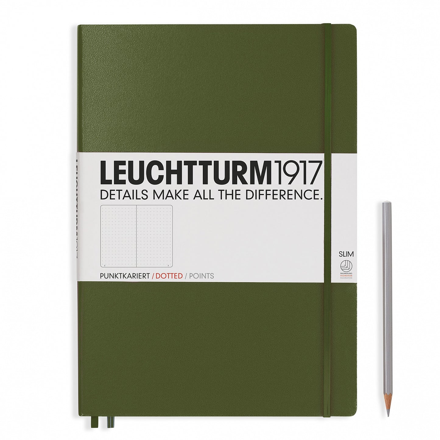 LEUCHTTURM1917 A4+ Hardcover Master Slim Notebooks