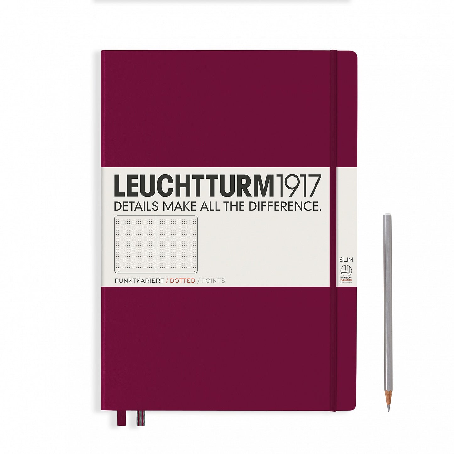 LEUCHTTURM1917 A4+ Hardcover Master Slim Notebooks