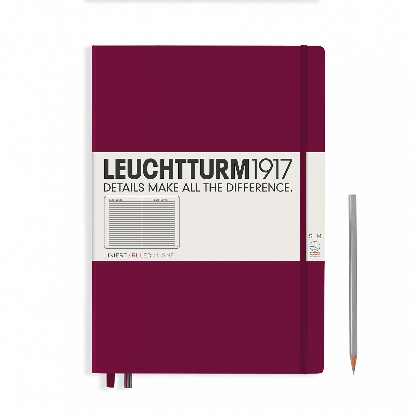 LEUCHTTURM1917 A4+ Hardcover Master Slim Notebooks