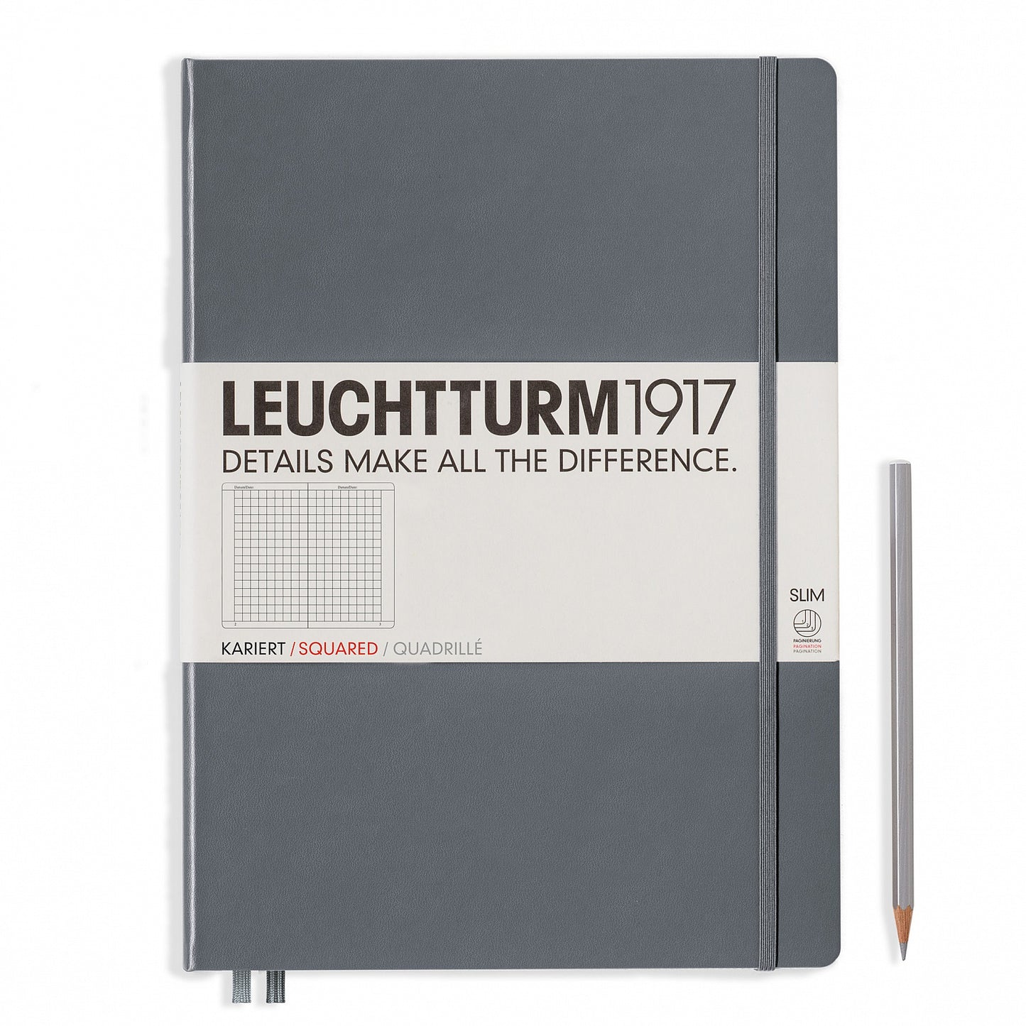 LEUCHTTURM1917 A4+ Hardcover Master Slim Notebooks