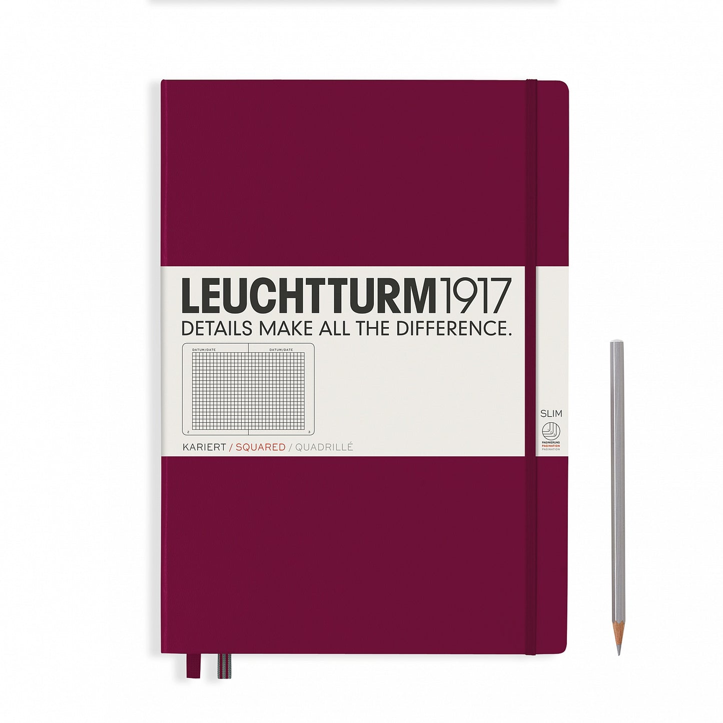 LEUCHTTURM1917 A4+ Hardcover Master Slim Notebooks