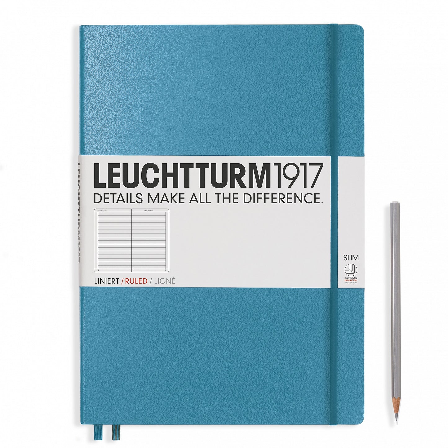 LEUCHTTURM1917 A4+ Hardcover Master Slim Notebooks