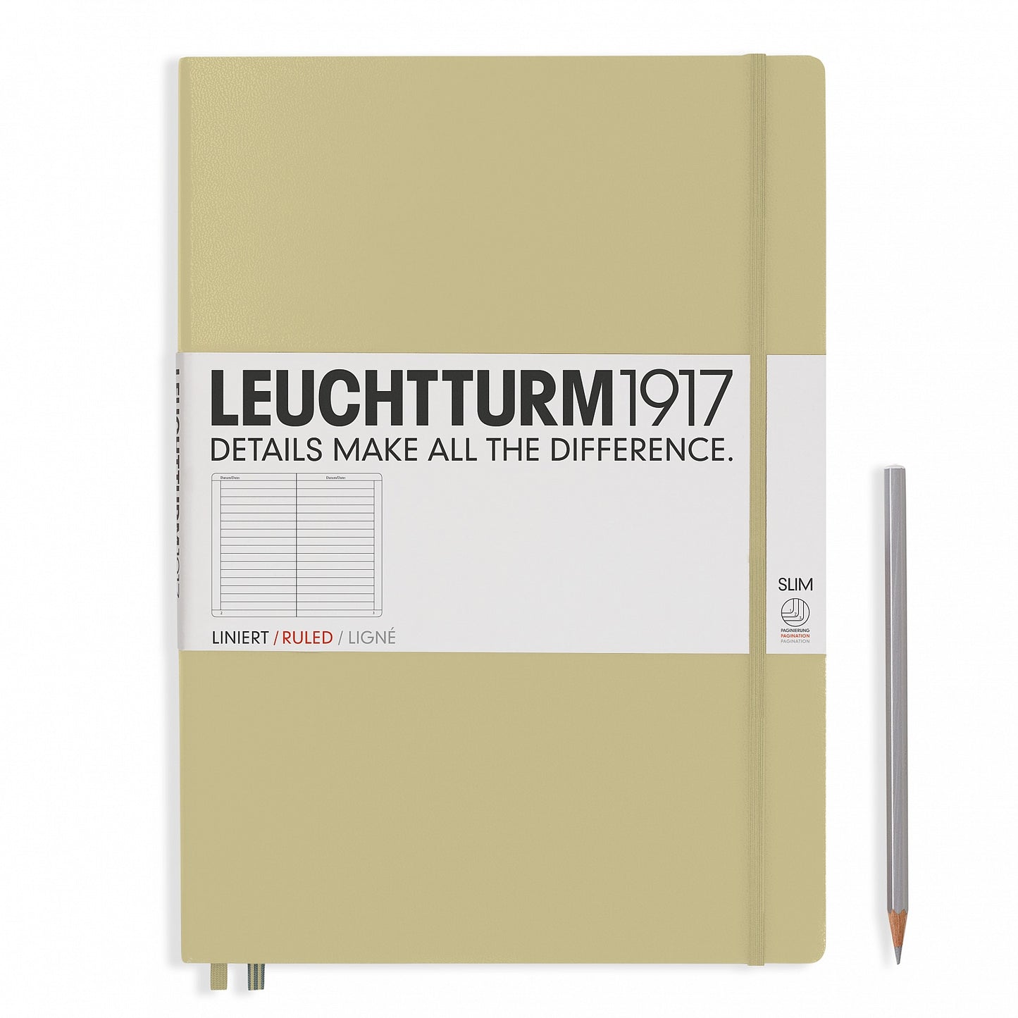 LEUCHTTURM1917 A4+ Hardcover Master Slim Notebooks