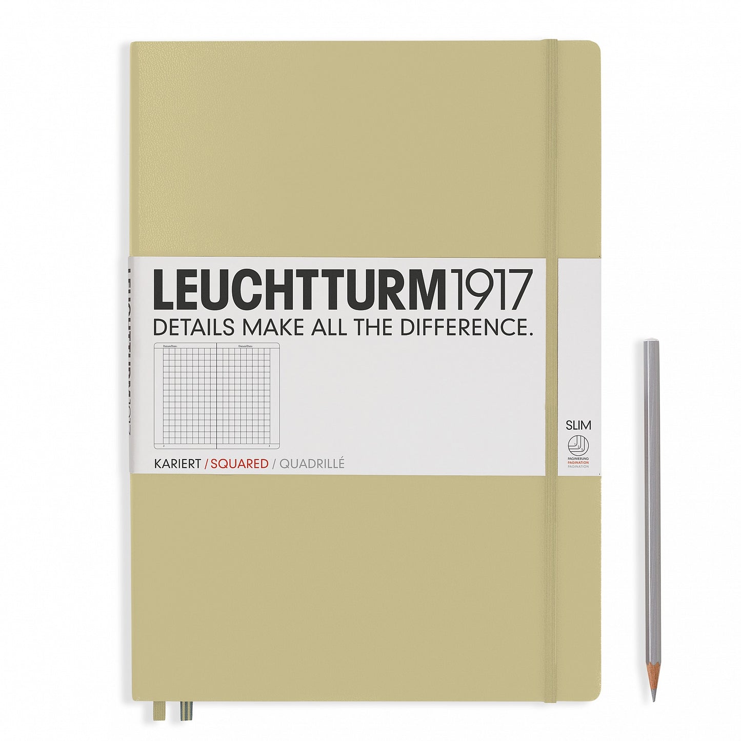 LEUCHTTURM1917 A4+ Hardcover Master Slim Notebooks