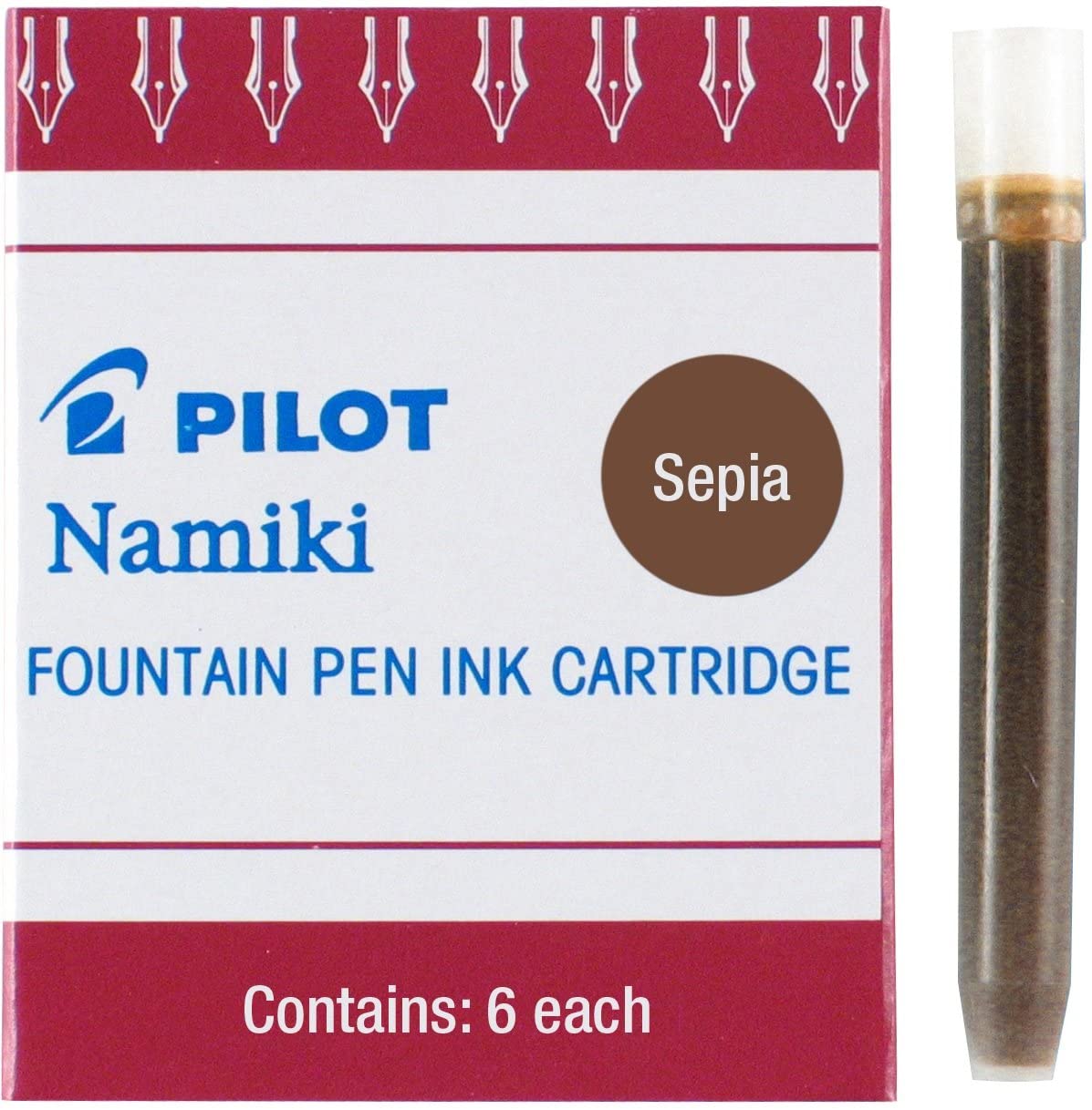 Pilot Ink Cartridges Box of 6