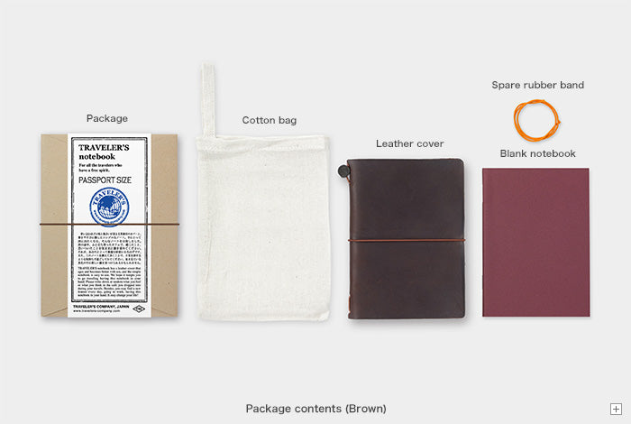 TRC Traveler's Notebook Leather Passport Size