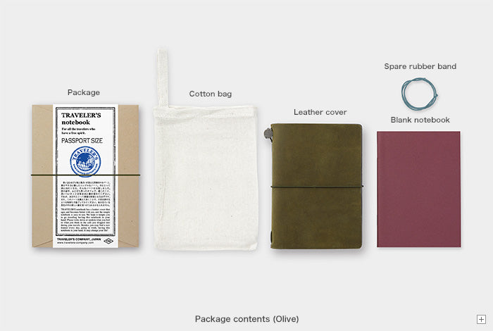 TRC Traveler's Notebook Leather Passport Size