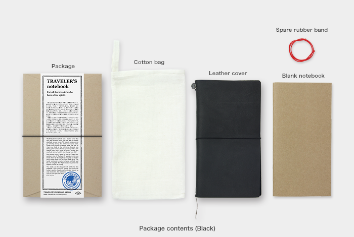 TRC Traveler's Notebook Leather Regular Size
