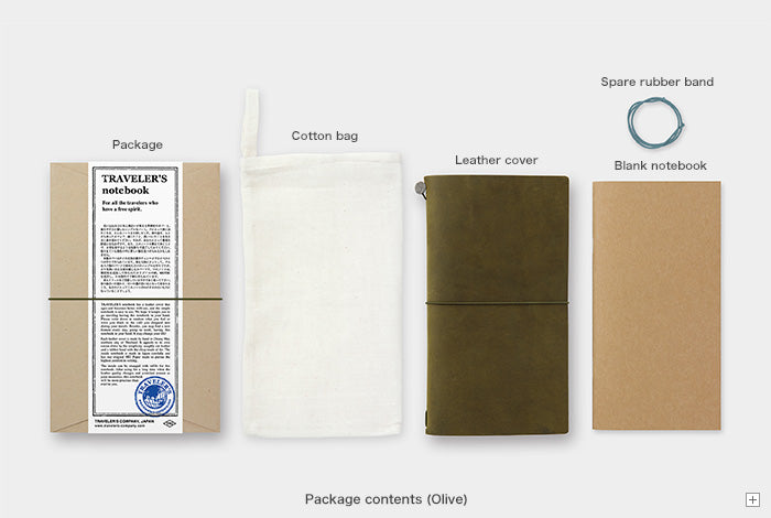TRC Traveler's Notebook Leather Regular Size