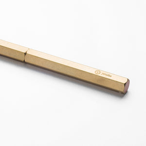 YSTUDIO Classic Revolve Ballpoint Pen Slim Brass
