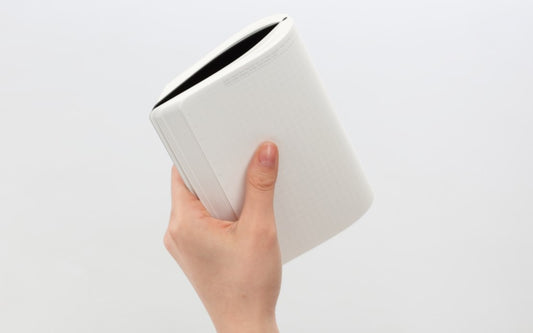 Stalogy Notebook 365 Days Slim A6 Grid Black