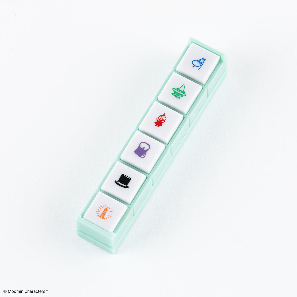 Hobonichi x Kodomo no Kao: Pochitto6 Push-Button Stamp (Moomin)