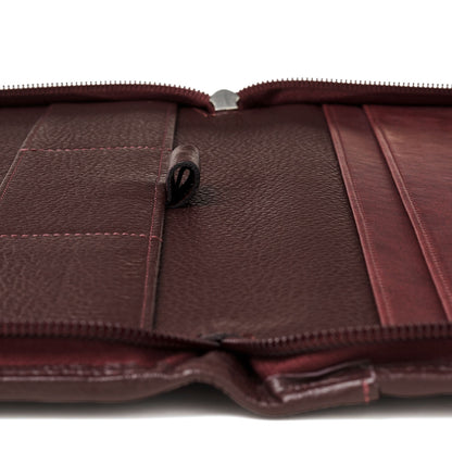Fabriano TW Leather Pad Holder w/Zipper