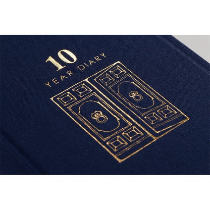 Midori 10-Year Diary Gate Navy