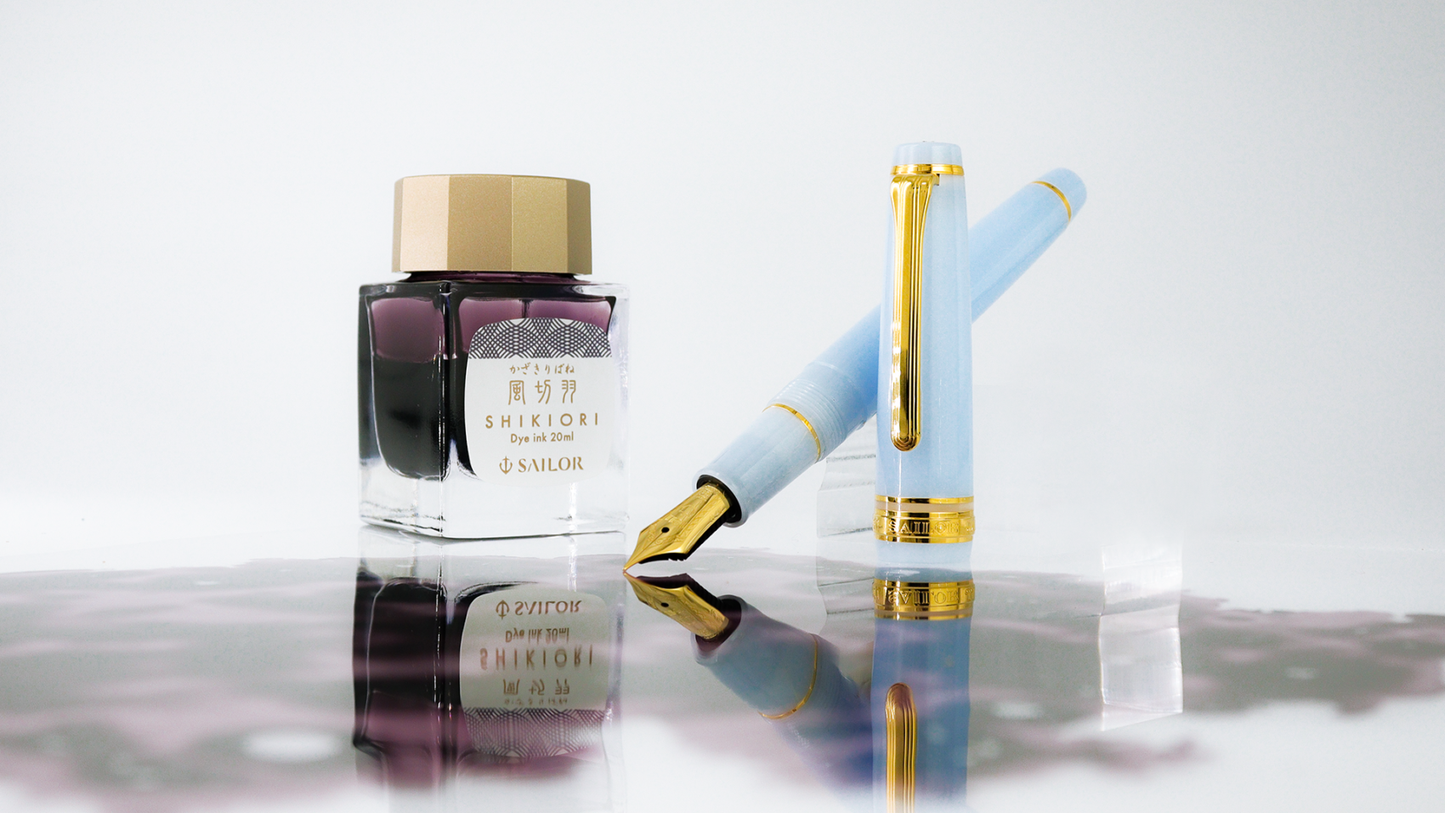 Sailor Pro Shikiori Grateful Crane MF 14K GT FP