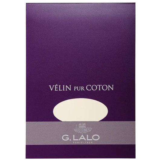 G.Lalo Notepad A5 Velin de France White 50 sheets