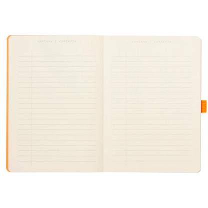 Rhodia Softcover Goalbook A5  Dotted Aqua