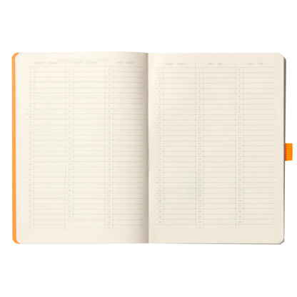 Rhodia Softcover Goalbook A5  Dotted Aqua