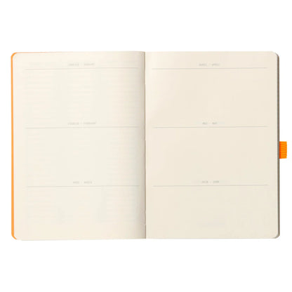 Rhodia Softcover Goalbook A5  Dotted Aqua