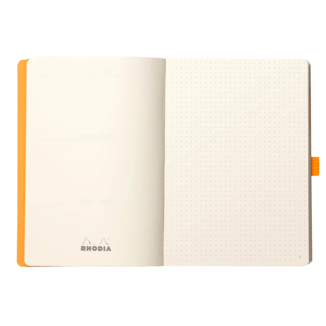 Rhodia Softcover Goalbook A5  Dotted Aqua