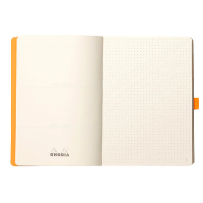 Rhodia Softcover Goalbook A5  Dotted Aqua