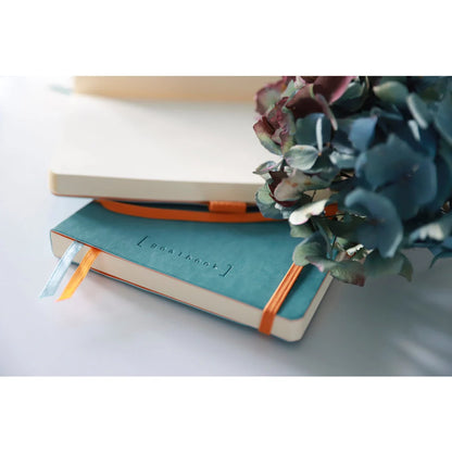 Rhodia Softcover Goalbook A5  Dotted Aqua