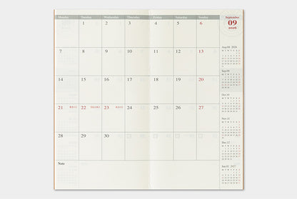 TRC Traveler's 2026 Refill Regular Monthly