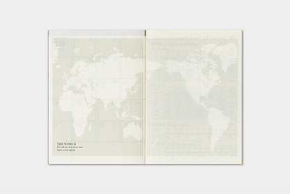 TRC Traveler's Notebook 2026 Refill Passport Monthly
